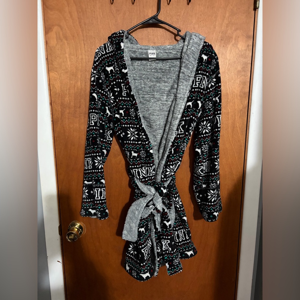 Victoria’s Secret PINK Christmas Dog Robe